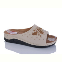 Шлепки DeMur 63001-1 beige