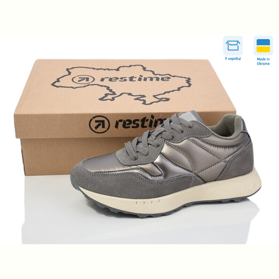 Кроссовки Restime JW024375 bronze