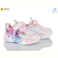 Кроссовки Clibee EA653 pink LED