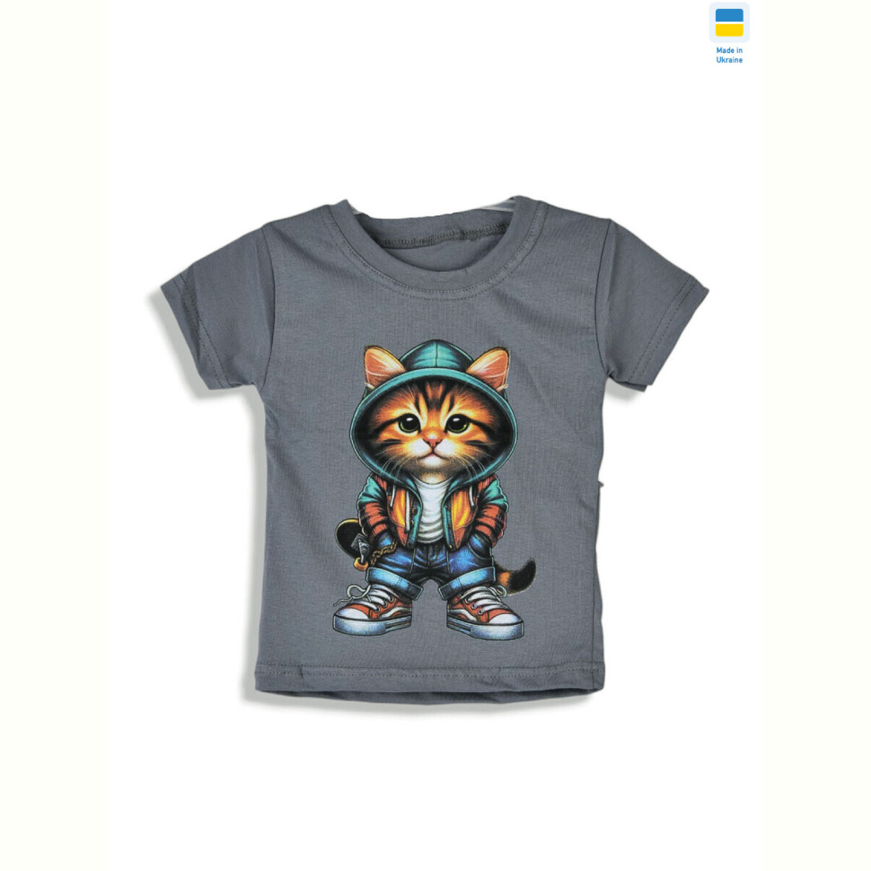 Футболка Kir15 112267 сірий