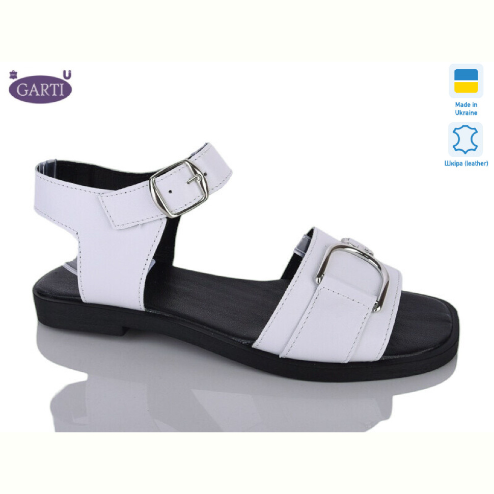 Босоножки Garti 0149 біла шкіра