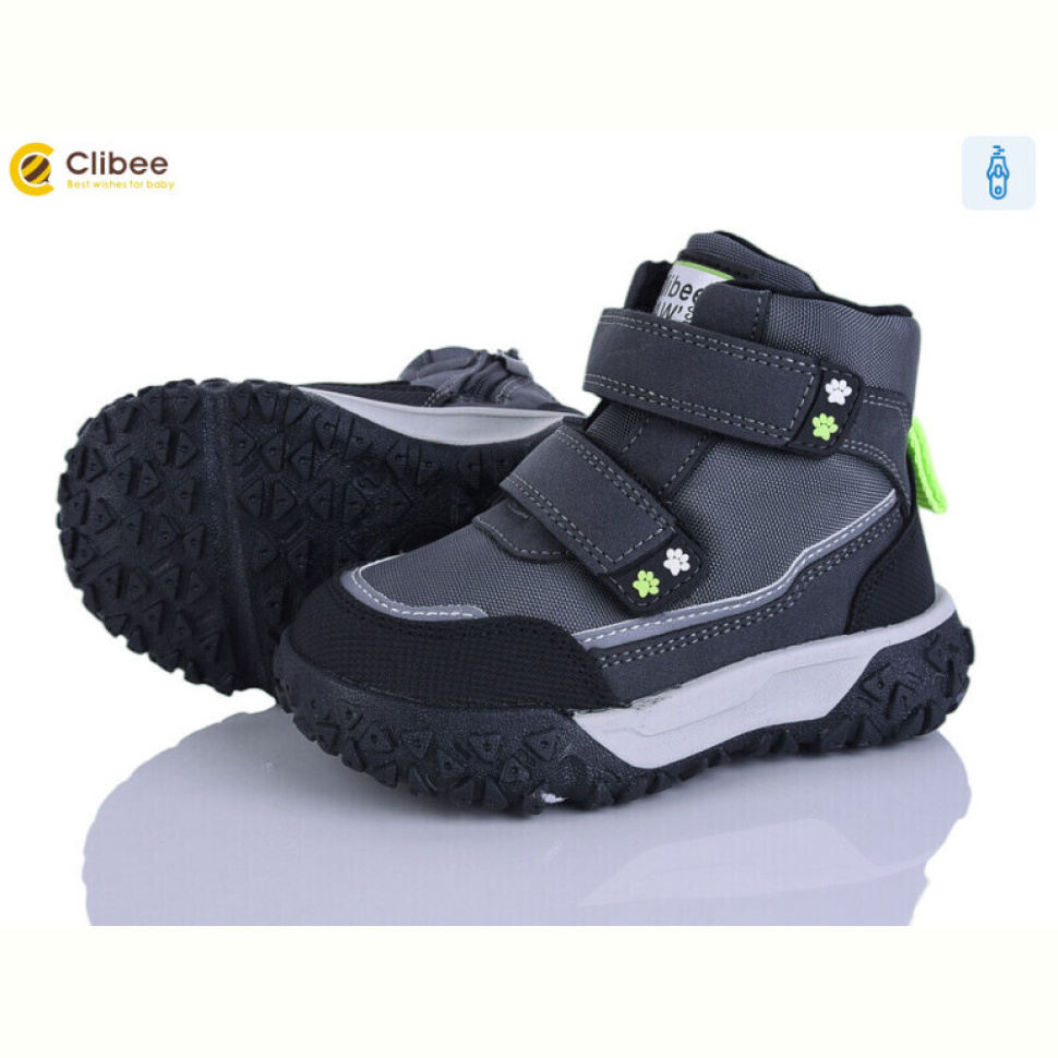 Ботинки Clibee TA31 grey-green Ботинки Clibee TA31 grey-green