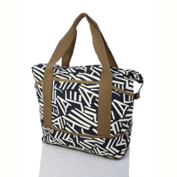 Сумка Superbag 8016 black-beige