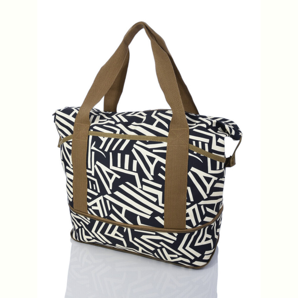 Сумка Superbag 8016 black-beige