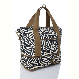 Сумка Superbag 8016 black-beige