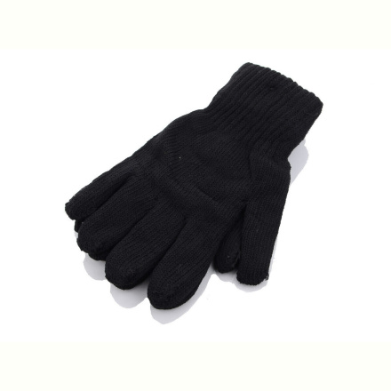 Перчатки Королева T002 подвійні black