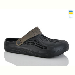 Кроксы DeMur СМ129 чор-кор.