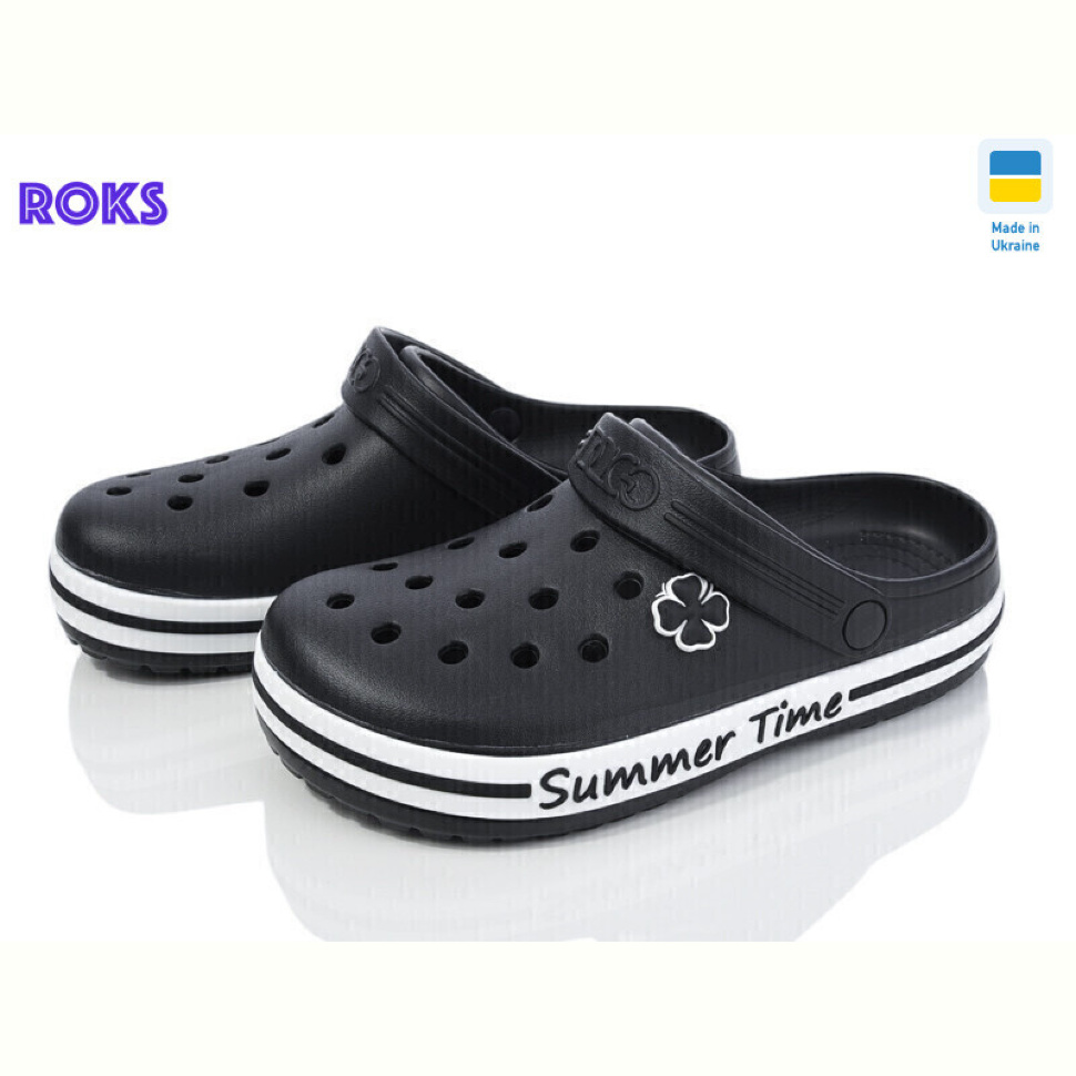 Кроксы Roks Dago 417 чорний