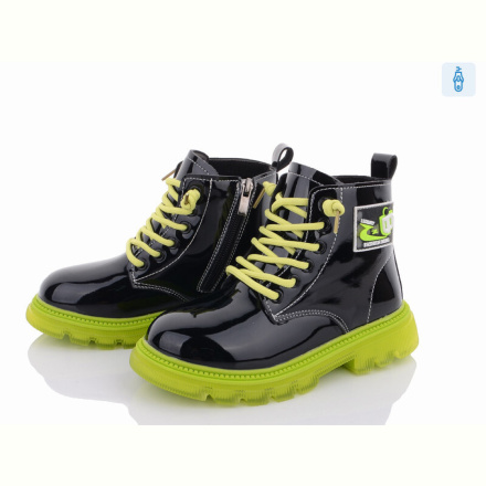 Ботинки Violeta Y95-0638B black-green