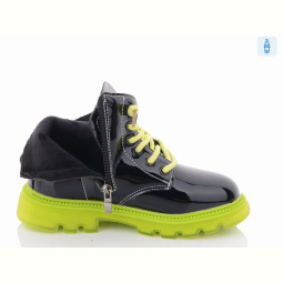 Ботинки Violeta Y95-0638B black-green