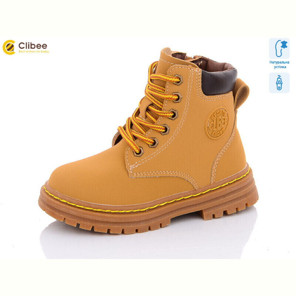 Ботинки Clibee-Apawwa KB203 camel-brown Ботинки Clibee-Apawwa KB203 camel-brown