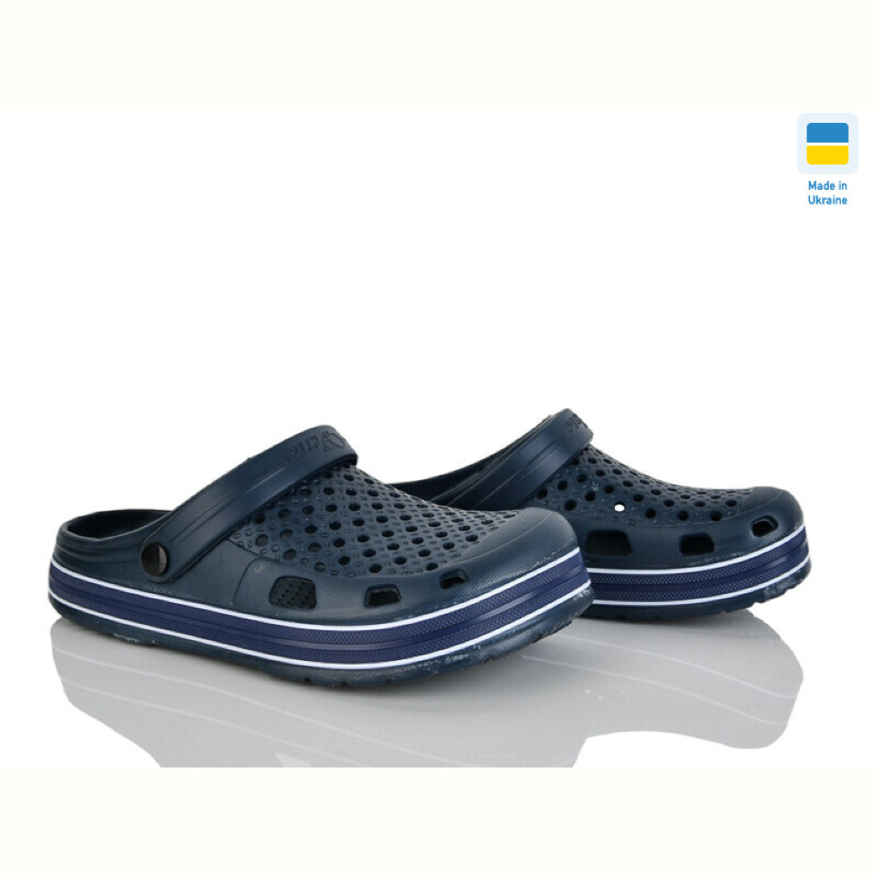 Кроксы Golden Lion M51 т.синій