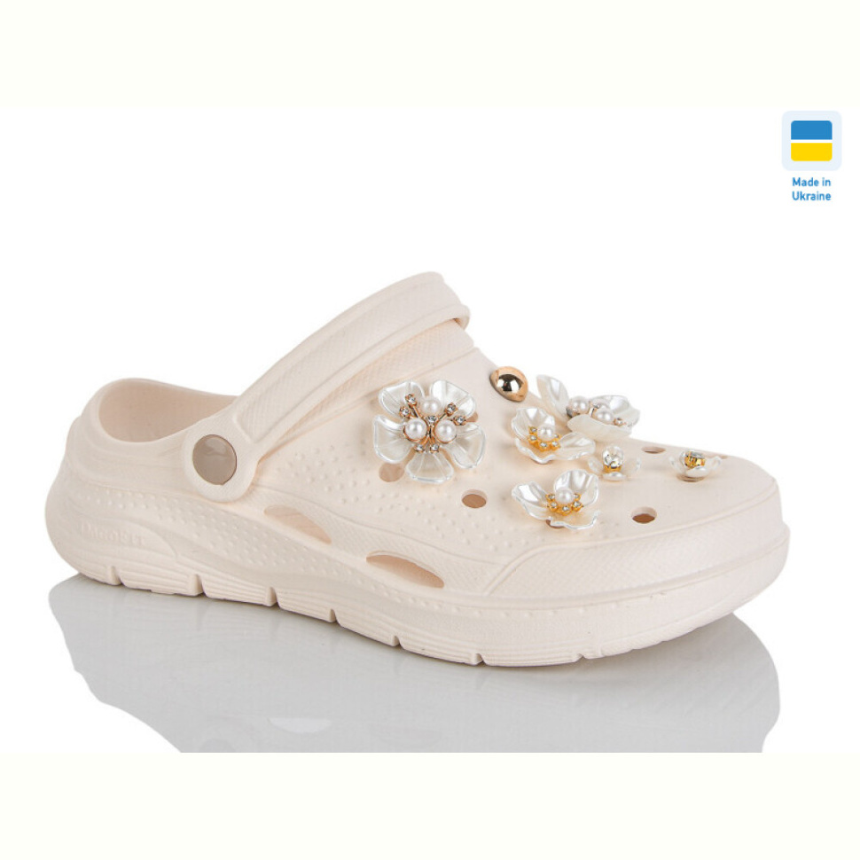 Кроксы Крок 413 кремовий