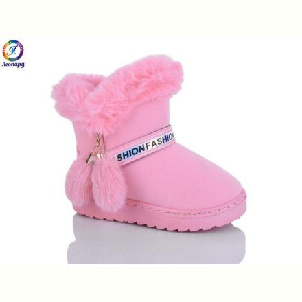 Угги Леопард W111-2 pink