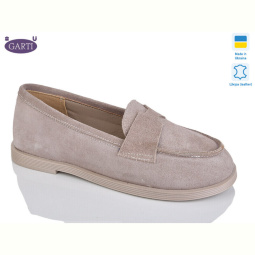 Туфли Garti 414 беж замш