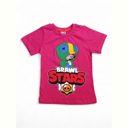 Футболка Kids-modnik 7195 т.малиновий