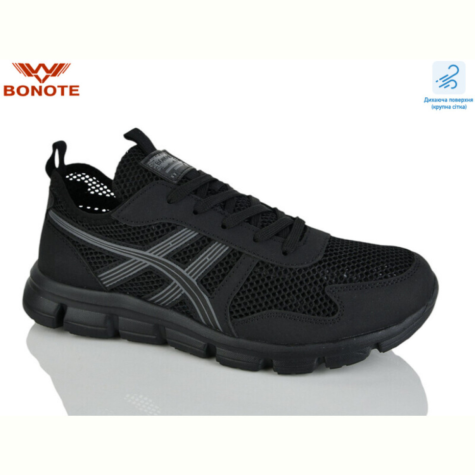 Кроссовки Bonote A9189-6 black