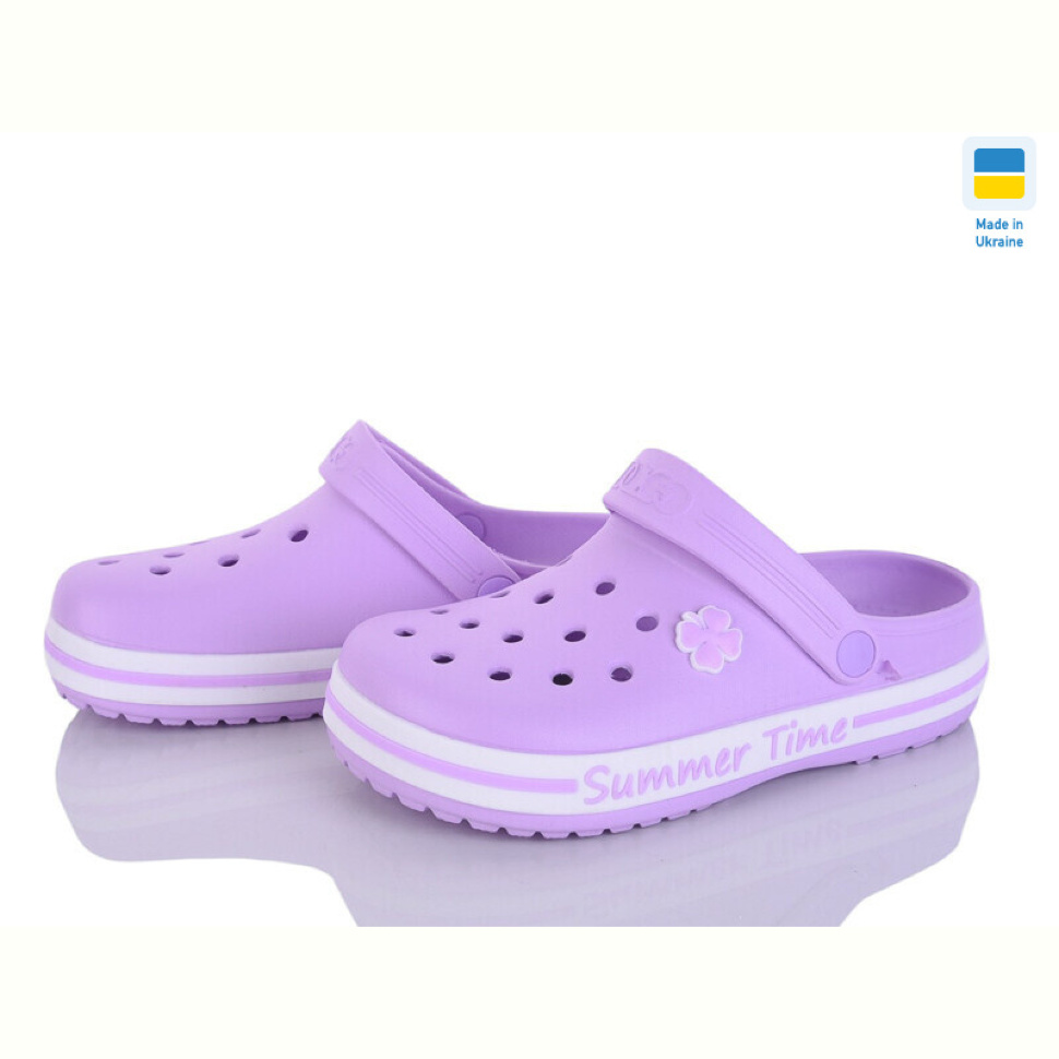 Кроксы Golden Lion 417 фіолет