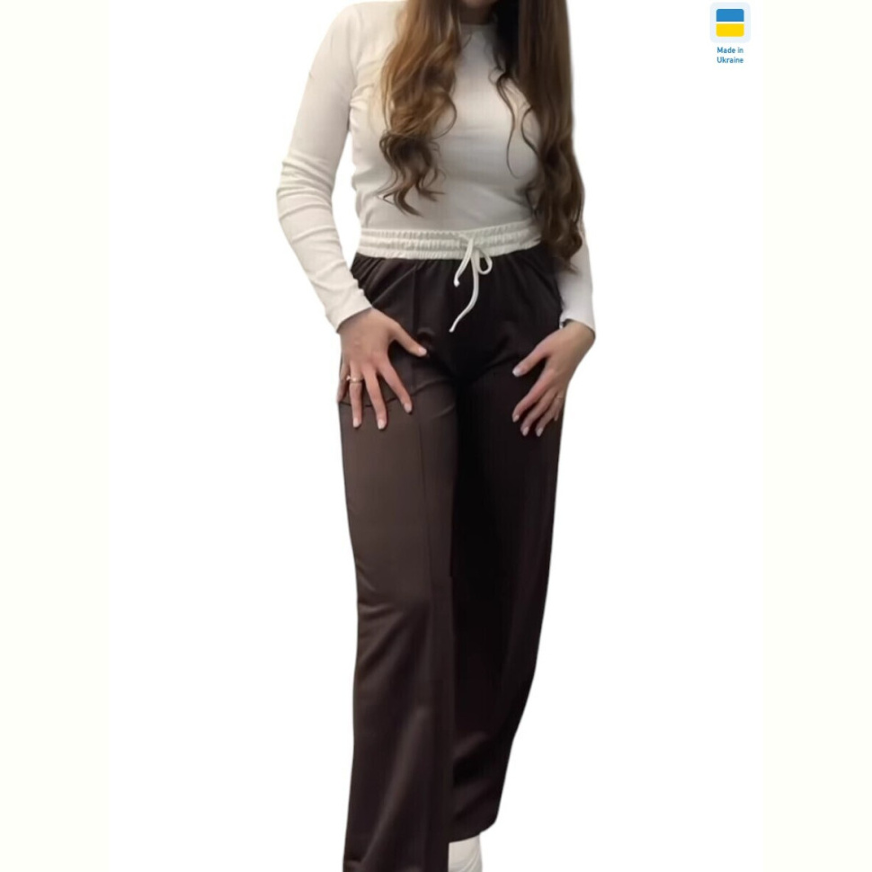 Спортивные брюки Sport style 1054 шоколад