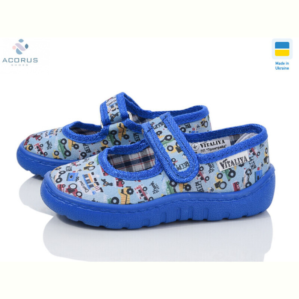 Тапки Acorus Садок синій