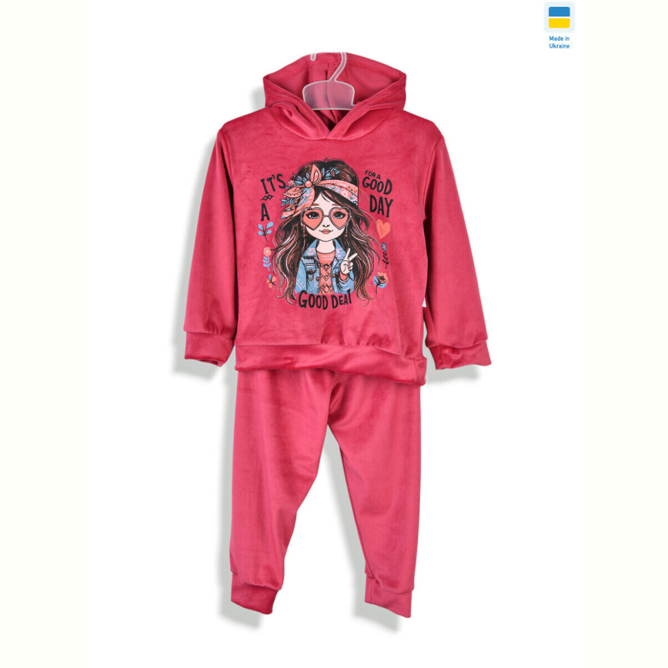 Костюм Kir15 183283 рожевий