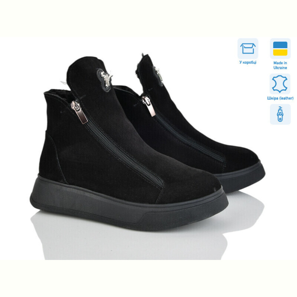 Ботинки Мрія 019 чорний з.