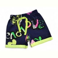 Шорты Kids-modnik 4838 синьо-жовтий