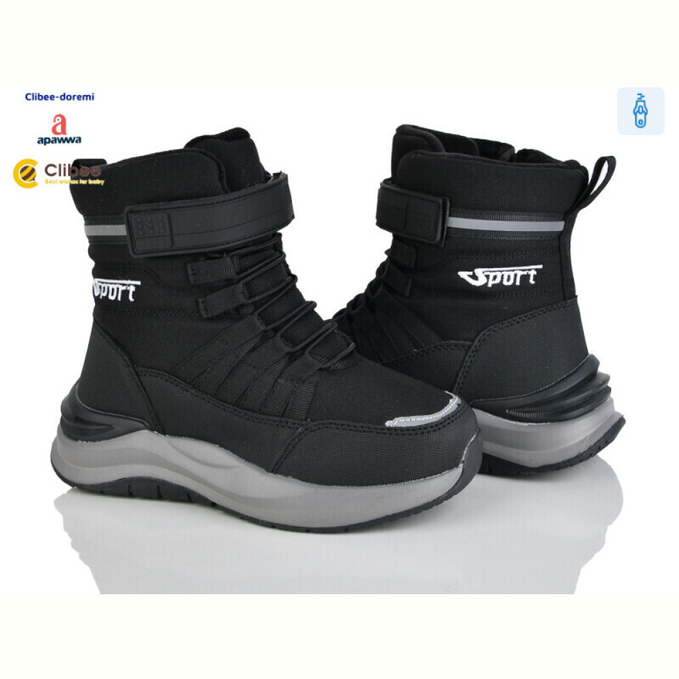 Ботинки Clibee-Doremi MA12 black Ботинки Clibee-Doremi MA12 black