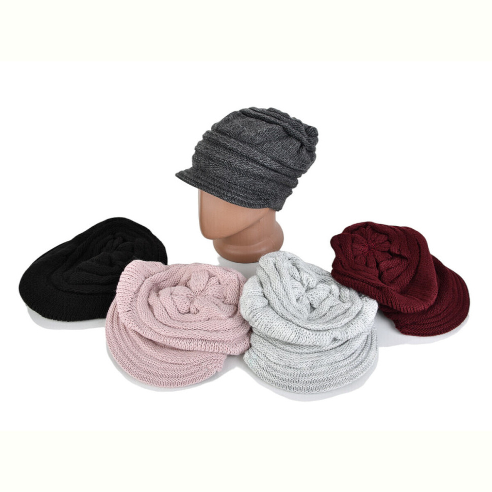 Шапка STARK Шапка жіноча з козирком mix