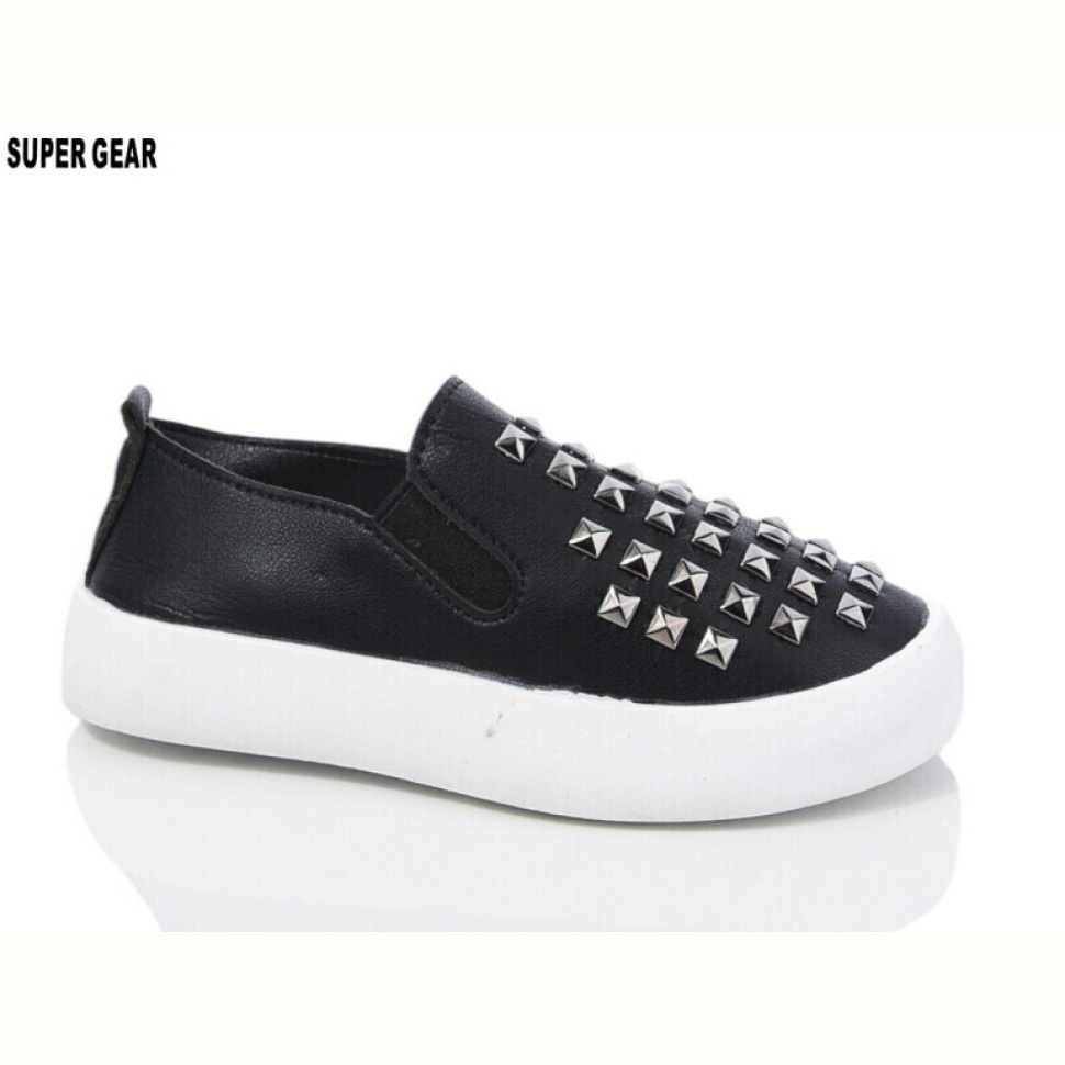 Слипоны Super Gear C729-1 black