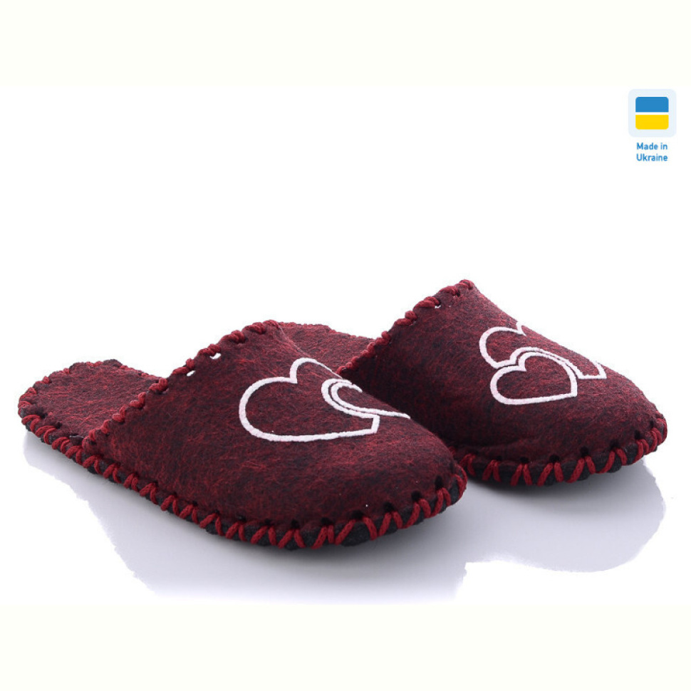 Тапки Active 293W бордовый
