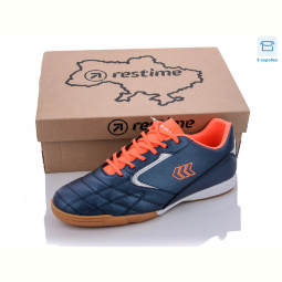 Футбольная обувь Restime DMB22030 navy-r.orange-silver