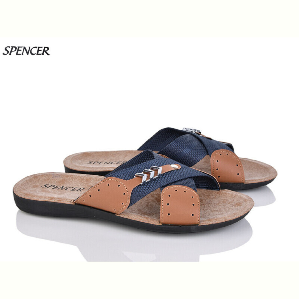 Шлепки Spencer 3666 синій