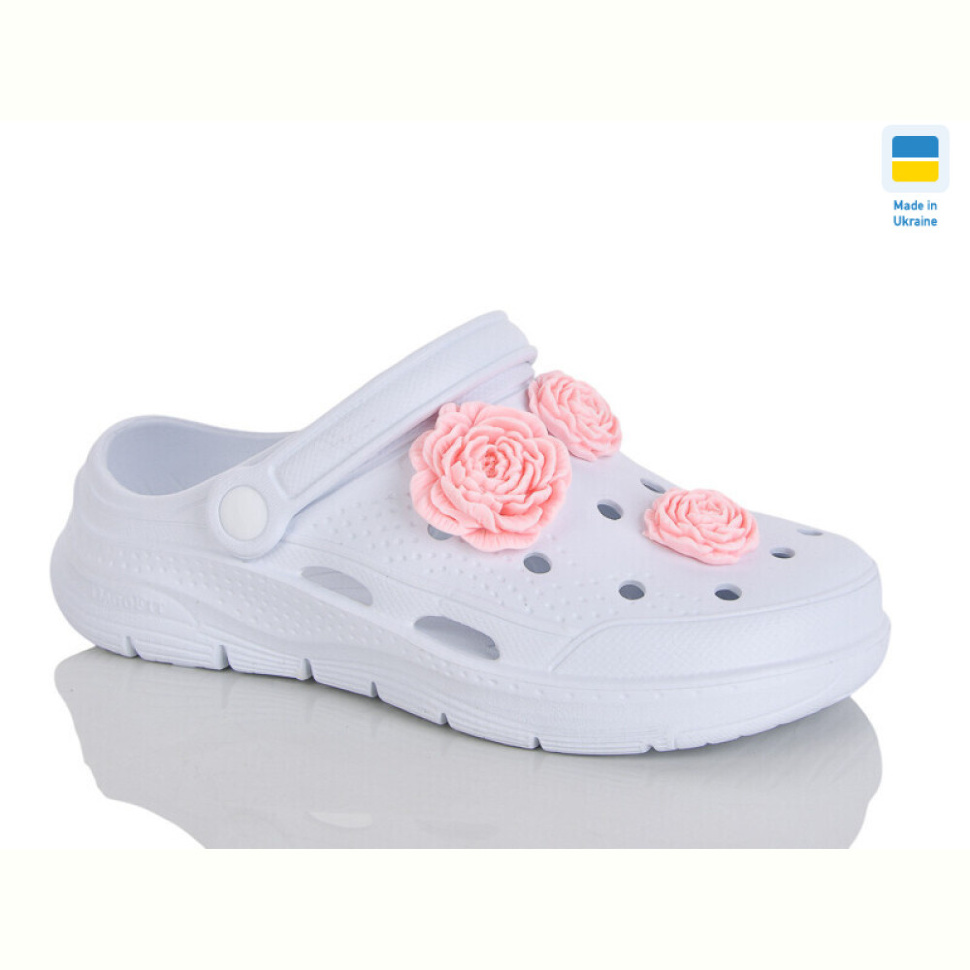 Кроксы Крок 411 білий