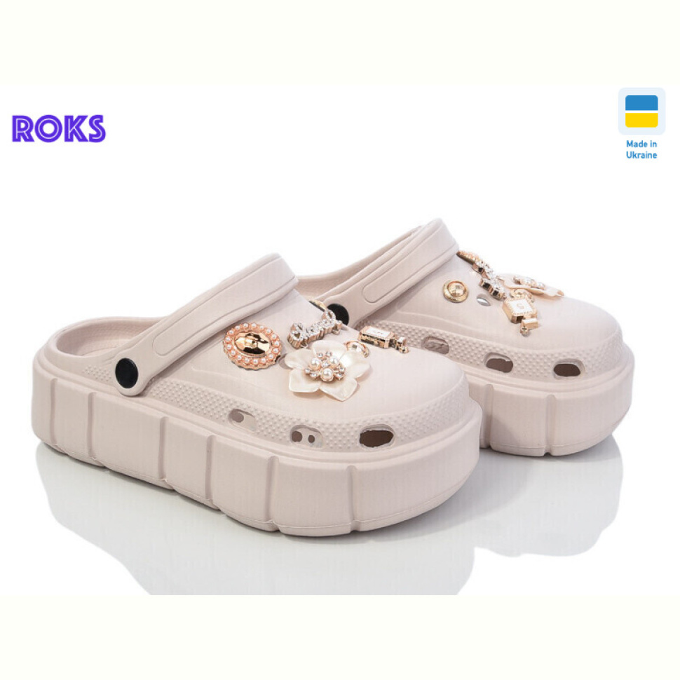 Кроксы Roks Progress 152-2-8 беж