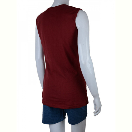 Пижама Obuvok 2469 bordo (04041)