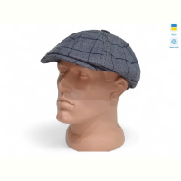 Кепка Mabi 0342 св.сірий клітинка