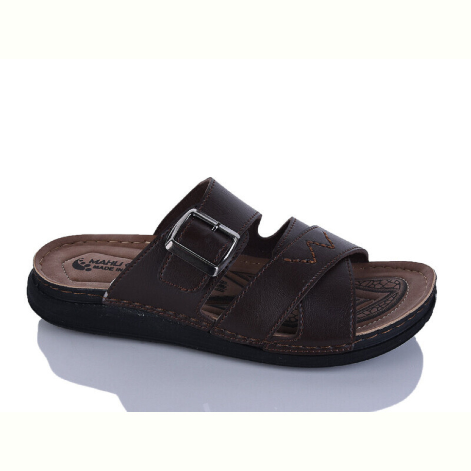 Шлепки Oscar 01-13 корич.к.