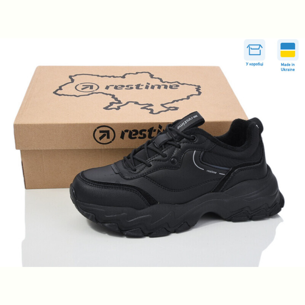 Кроссовки Restime AWZ24294 black