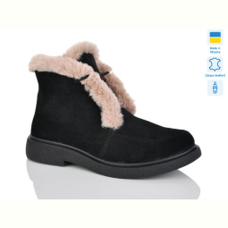 Ботинки Sali 377-1 чорний з. зима