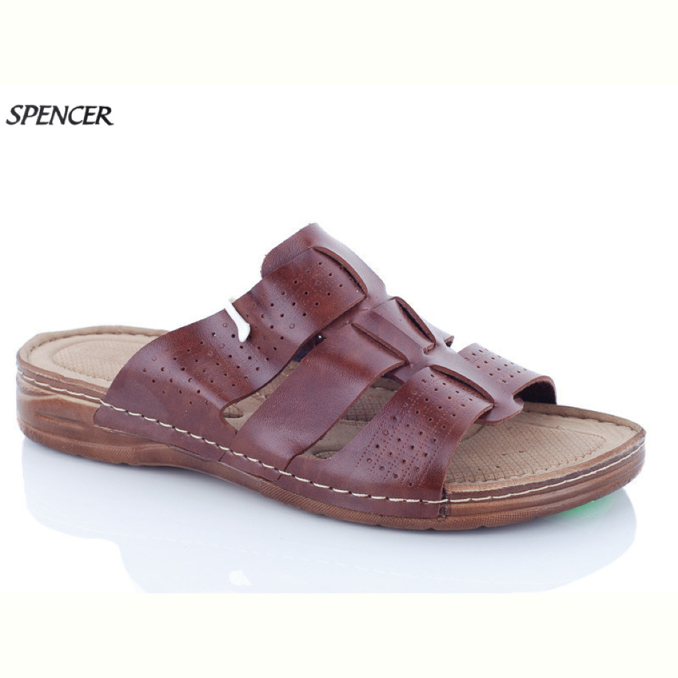 Шлепки Spencer LEXUS 03 коричневый