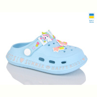 Кроксы DeMur 005 бірюзовий