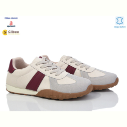 Кроссовки Clibee-Doremi V3501 beige-red