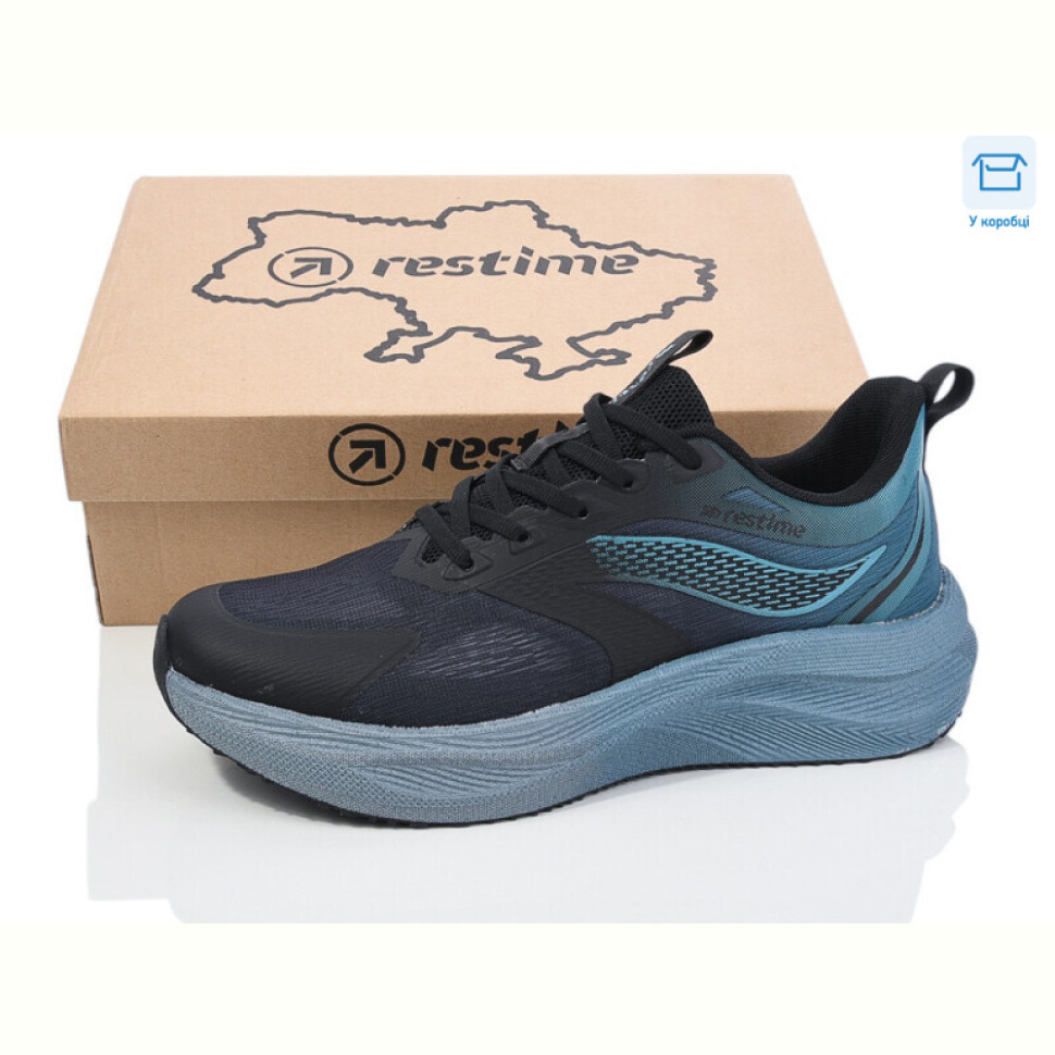 Кроссовки Restime AML25446 navy-cyan