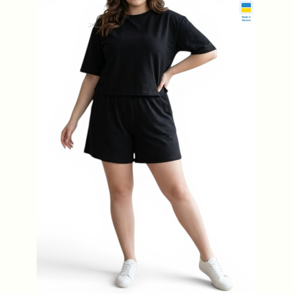 Костюм Sport style 1249 чорний