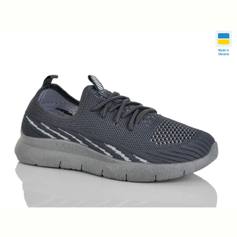 Кроссовки DeMur 6586 сірий