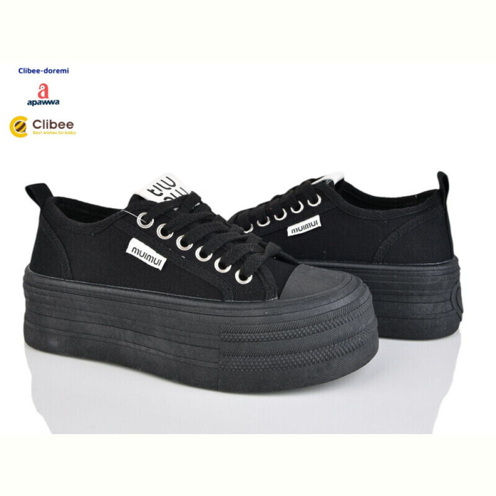 Кеды Clibee-Doremi DB1-2 black