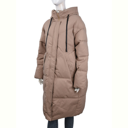 Пальто Obuvok 8801 beige (09075)