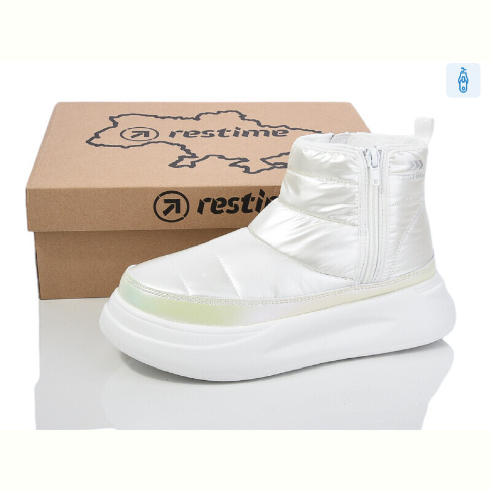 Ботинки Restime HWZ24382 white
