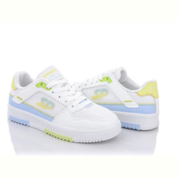 Кроссовки Violeta 203-33 white-yellow